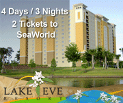 SeaWorld Orlando Vacations at Lake Eve Resort